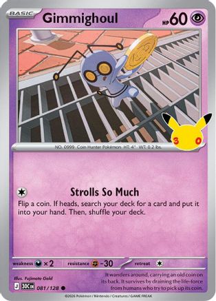Gimmighoul (30C-081) (Holofoil)