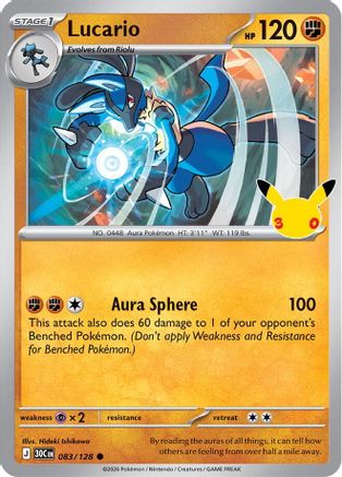 Lucario (30C-083) (Holofoil)