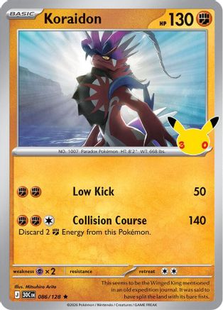 Koraidon (30C-086) (Holofoil)