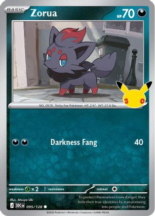 Zorua (30C-095) (Holofoil)