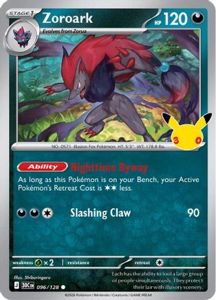 Zoroark (30C-096) (Holofoil)