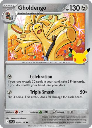 Gholdengo (30C-108) (Holofoil)