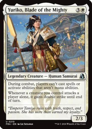 Yuriko, Blade of the Mighty (FRA-210) (Foil)