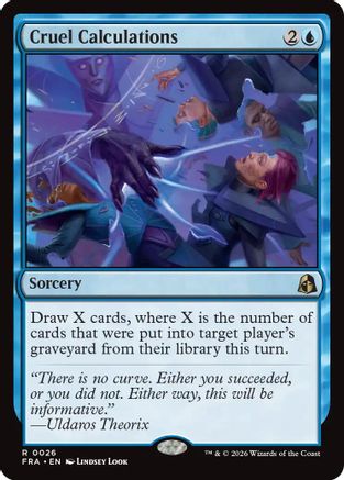 Cruel Calculations (FRA-026) (Foil)