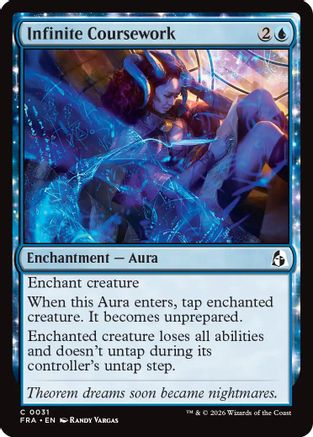Infinite Coursework (FRA-031) (Foil)