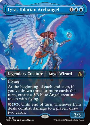 Lyra, Tolarian Archangel (Borderless) (FRA-301) (Foil)