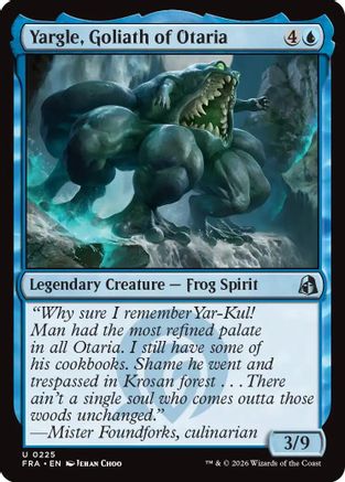 Yargle, Goliath of Otaria (FRA-225) (Foil)