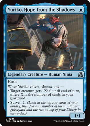 Yuriko, Hope from the Shadows (FRA-226) (Foil)