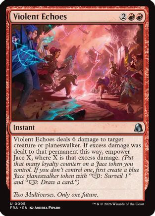Violent Echoes (FRA-095) (Foil)