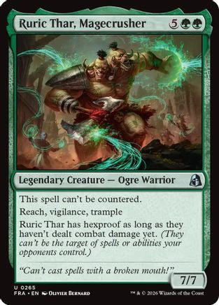 Ruric Thar, Magecrusher (FRA-265) (Foil)