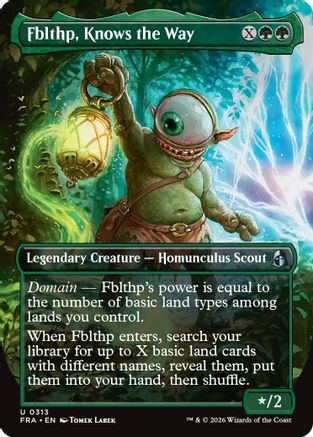 Fblthp, Knows the Way (Borderless) (FRA-313)