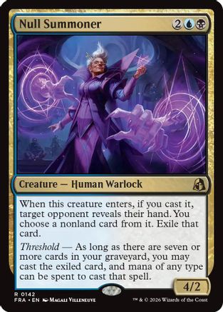 Null Summoner (FRA-142) (Foil)