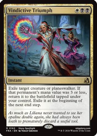 Vindictive Triumph (FRA-162) (Foil)