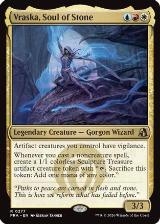 Vraska, Soul of Stone (FRA-277) (Foil)