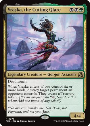 Vraska, the Cutting Glare (FRA-278) (Foil)