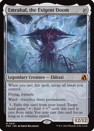 Emrakul, the Exigent Doom (FRA-001) (Foil)