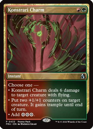 Konstrari Charm (PPFRA-433) (Foil)