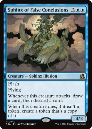 Sphinx of False Conclusions (FRA-040) (Foil)