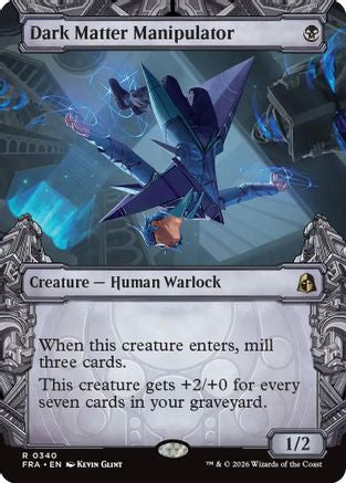 Dark Matter Manipulator (Showcase) (FRA-340) (Foil)