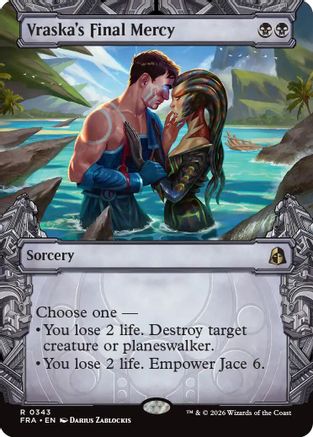 Vraska's Final Mercy (Showcase) (FRA-343) (Foil)