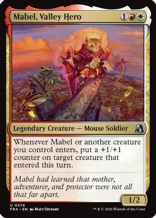 Mabel, Valley Hero (FRA-274) (Foil)