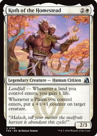 Koth of the Homestead (FRA-199) (Foil)