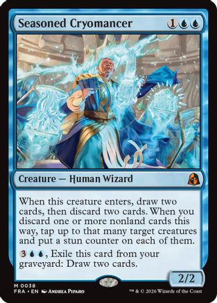 Seasoned Cryomancer (FRA-038) (Foil)