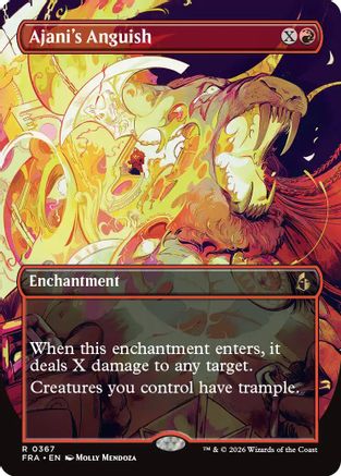Ajani's Anguish (Borderless) (FRA-367)