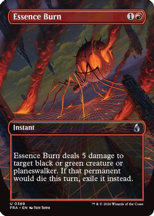 Essence Burn (Borderless) (FRA-369)