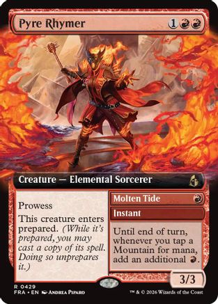 Pyre Rhymer (Extended Art) (FRA-429)