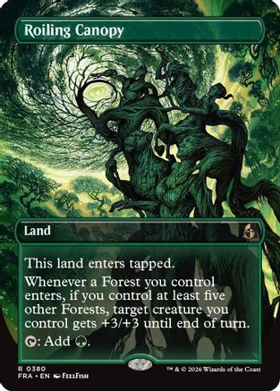 Roiling Canopy (Borderless) (FRA-380) (Foil)
