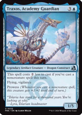 Traxos, Academy Guardian (FRA-222) (Foil)