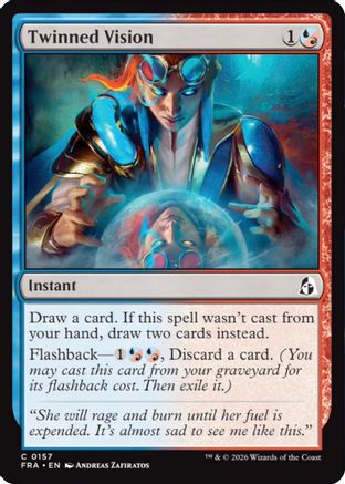 Twinned Vision (FRA-157) (Foil)
