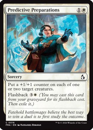 Predictive Preparations (FRA-016) (Foil)