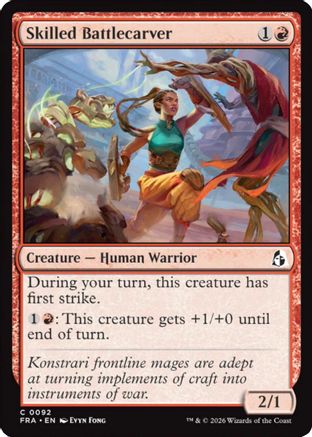 Skilled Battlecarver (FRA-092)