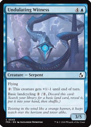 Undulating Witness (FRA-045) (Foil)