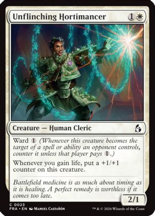 Unflinching Hortimancer (FRA-023) (Foil)