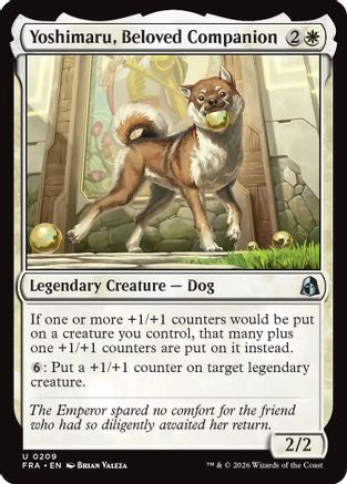 Yoshimaru, Beloved Companion (FRA-209) (Foil)