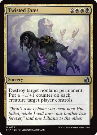 Twisted Fates (FRA-158) (Foil)