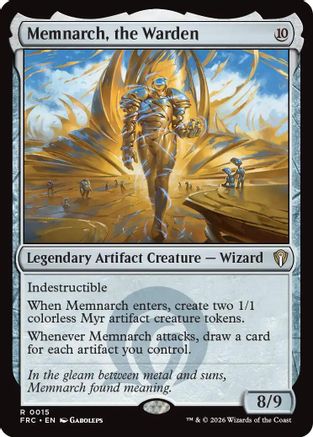 Memnarch, the Warden (FRC-015)
