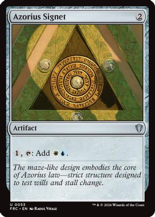 Azorius Signet (FRC-053)
