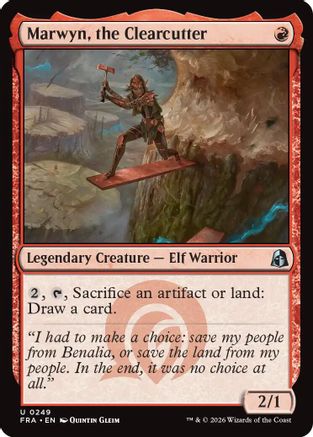 Marwyn, the Clearcutter (FRA-249) (Foil)
