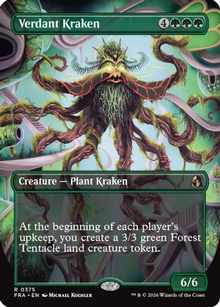 Verdant Kraken (Borderless) (FRA-375)