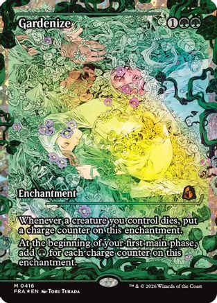 Gardenize (Showcase) (Fracture Foil) (0416) (FRA-416)