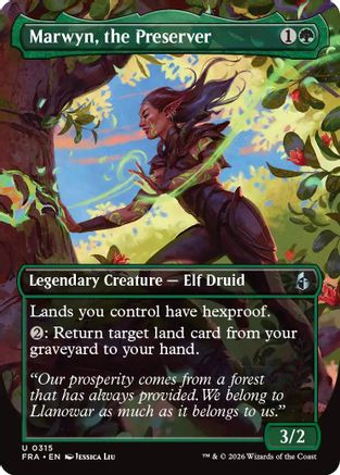 Marwyn, the Preserver (Borderless) (FRA-315) (Foil)