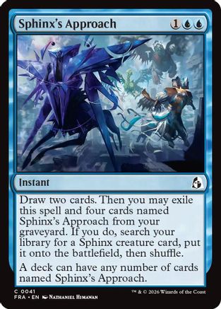 Sphinx's Approach (FRA-041) (Foil)