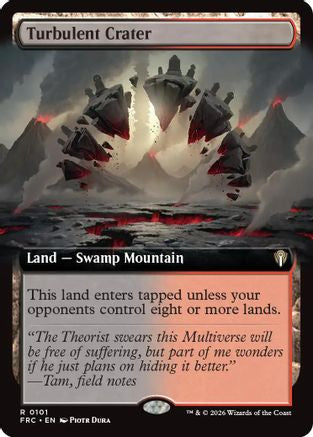Turbulent Crater (Extended Art) (FRC-101)