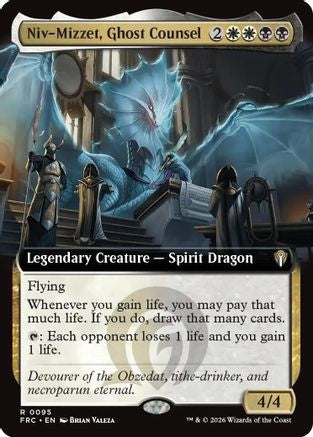Niv-Mizzet, Ghost Counsel (Extended Art) (FRC-095)