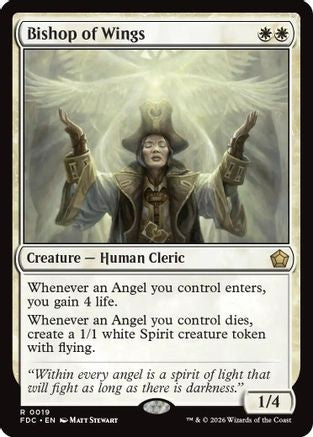 Bishop of Wings (FDC-019)