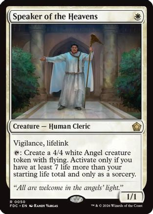 Speaker of the Heavens (FDC-050)